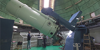 One-metre main telescope at the Wise Observatory
