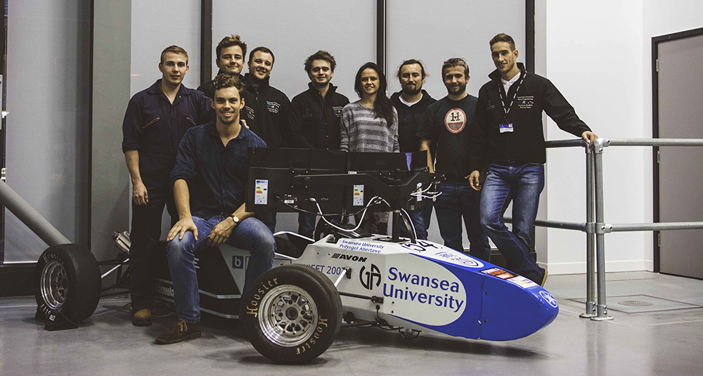 Swansea Formula Society of Automotive Engineers (FSAE) team, swansea university