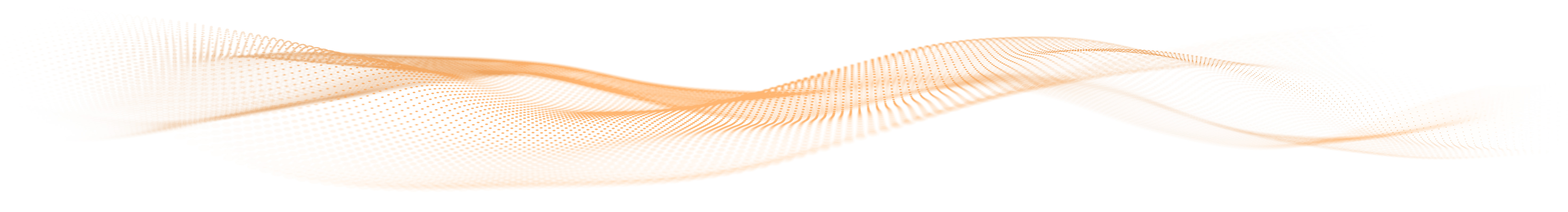 Oranžna grafika valov iz delcev