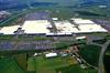 Nissan plant site aerial shot