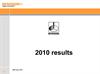 Presentation:  June 2010 annual results