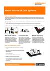 Data sheet:  Vision fixtures for OGP systems