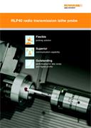 Brochure:  RLP40 radio transmission lathe probe