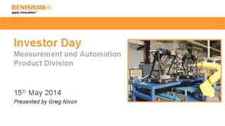 Presentation:  Investor Day 2014 - Measurement and automation products