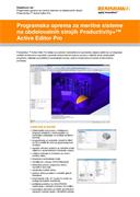 Podatkovni list:  Productivity+™ Active Editor Pro: programska oprema za merilne sisteme na obdelovalnih strojih SL