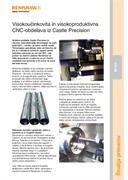Študija primerov:  (IN103) Visokoučinkovita in visokoproduktivna CNC-obdelava iz Castle Precision